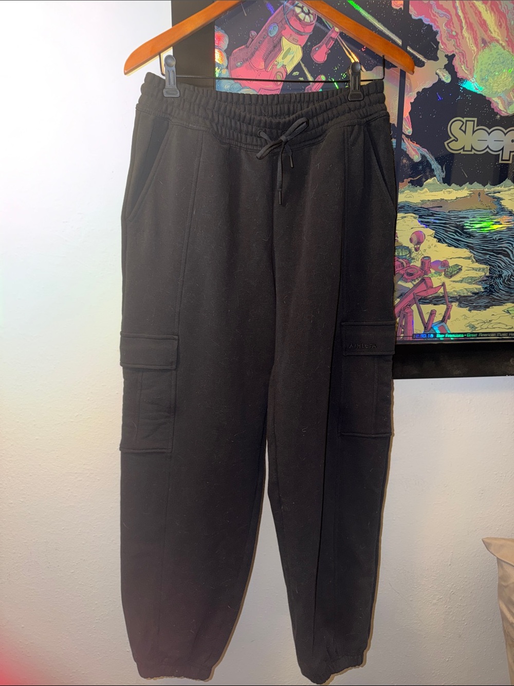 Athleta Black women’s  Cargo Joggers